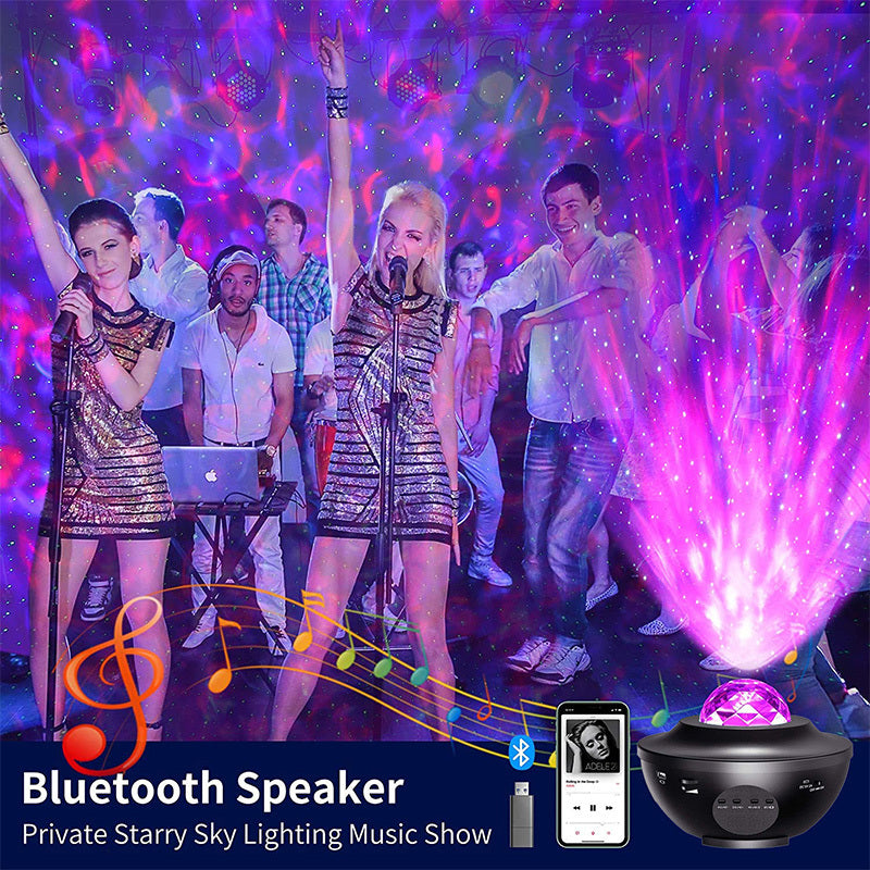 Smart Star Led Night Starry Projector Light Laser Sky Star Projector Bt Music Speaker Projector With Remote Control